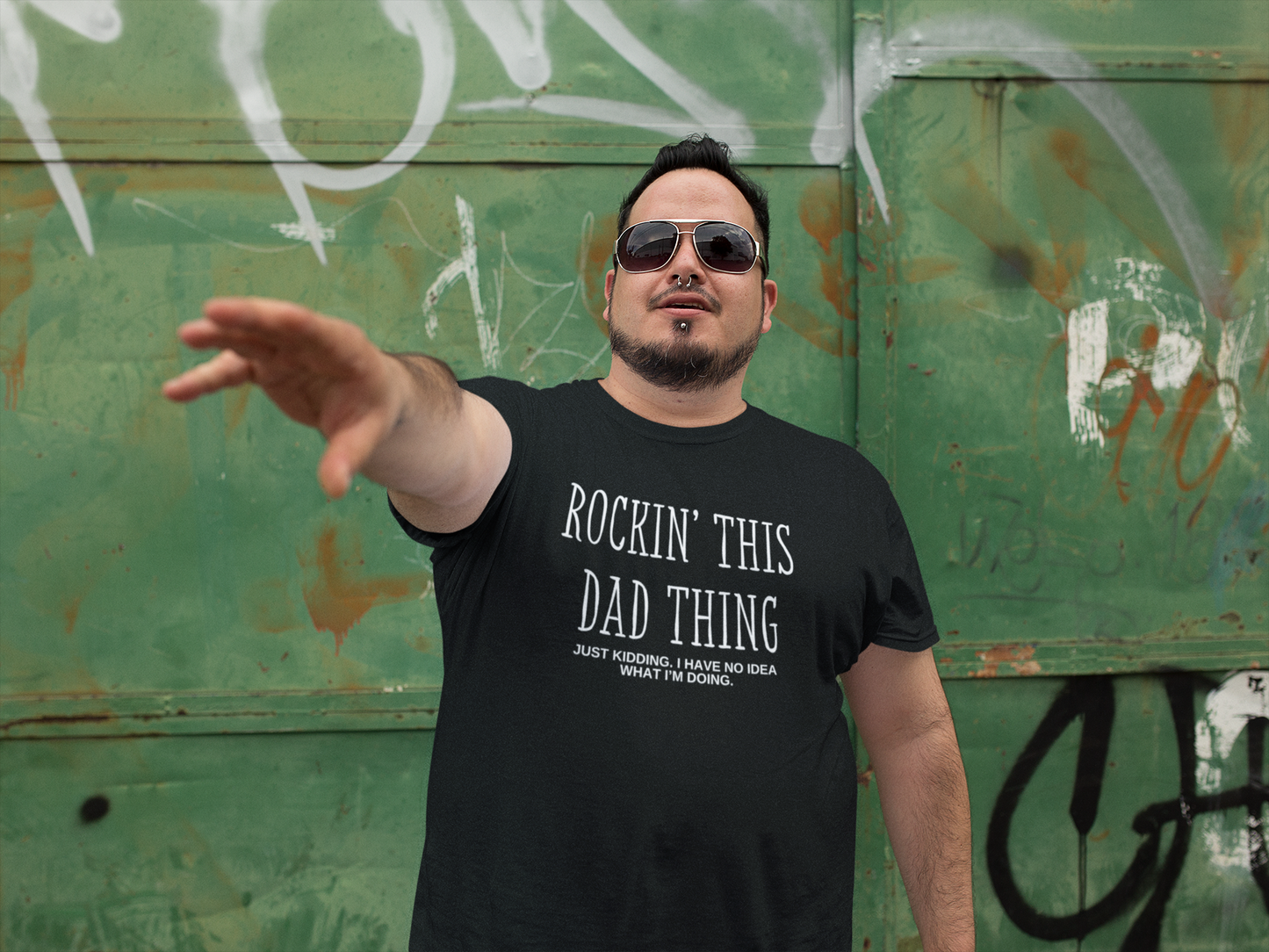 Men Rockin' This Dad Thing Tee