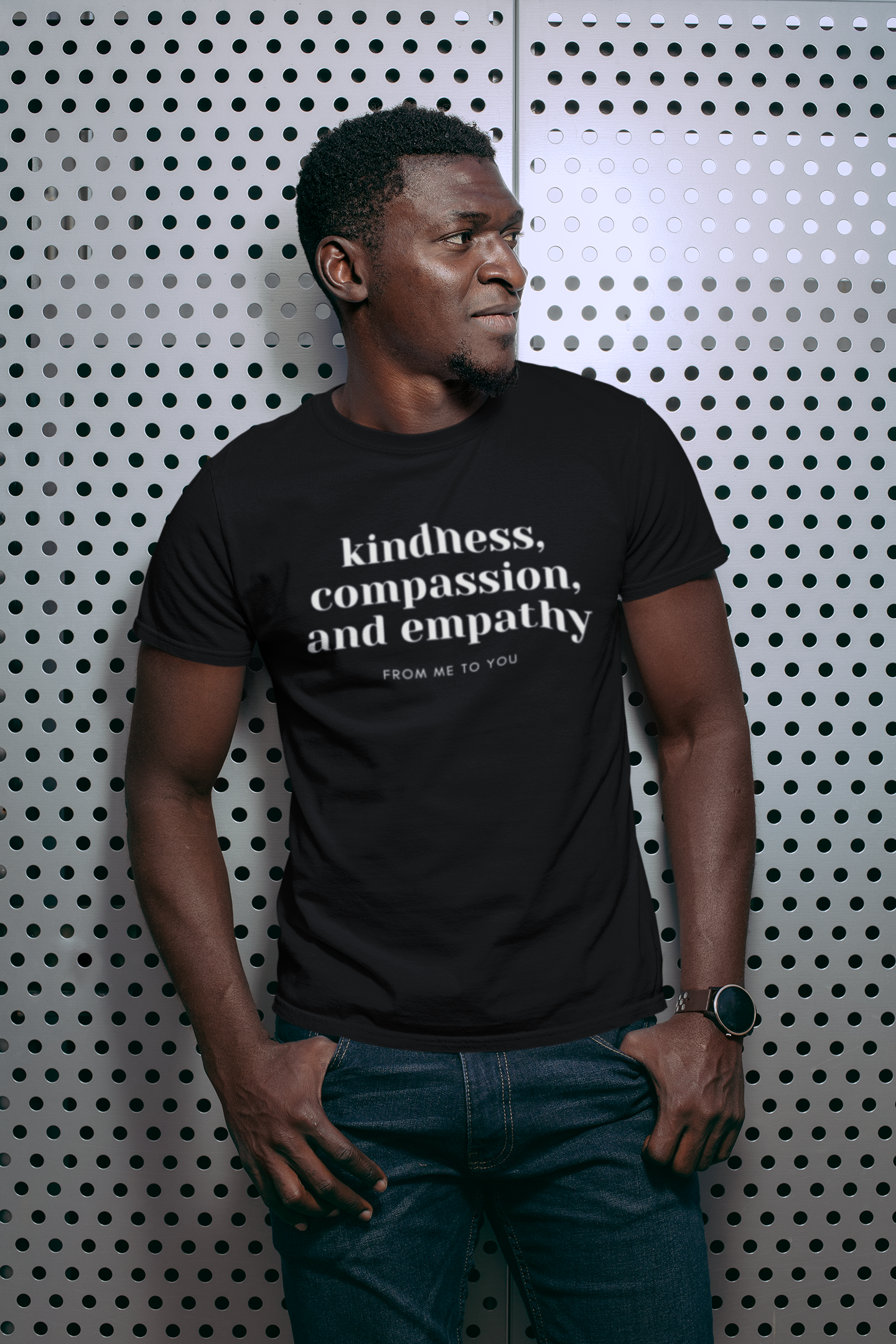 Men Kindness, Compassion, and Empathy Tee