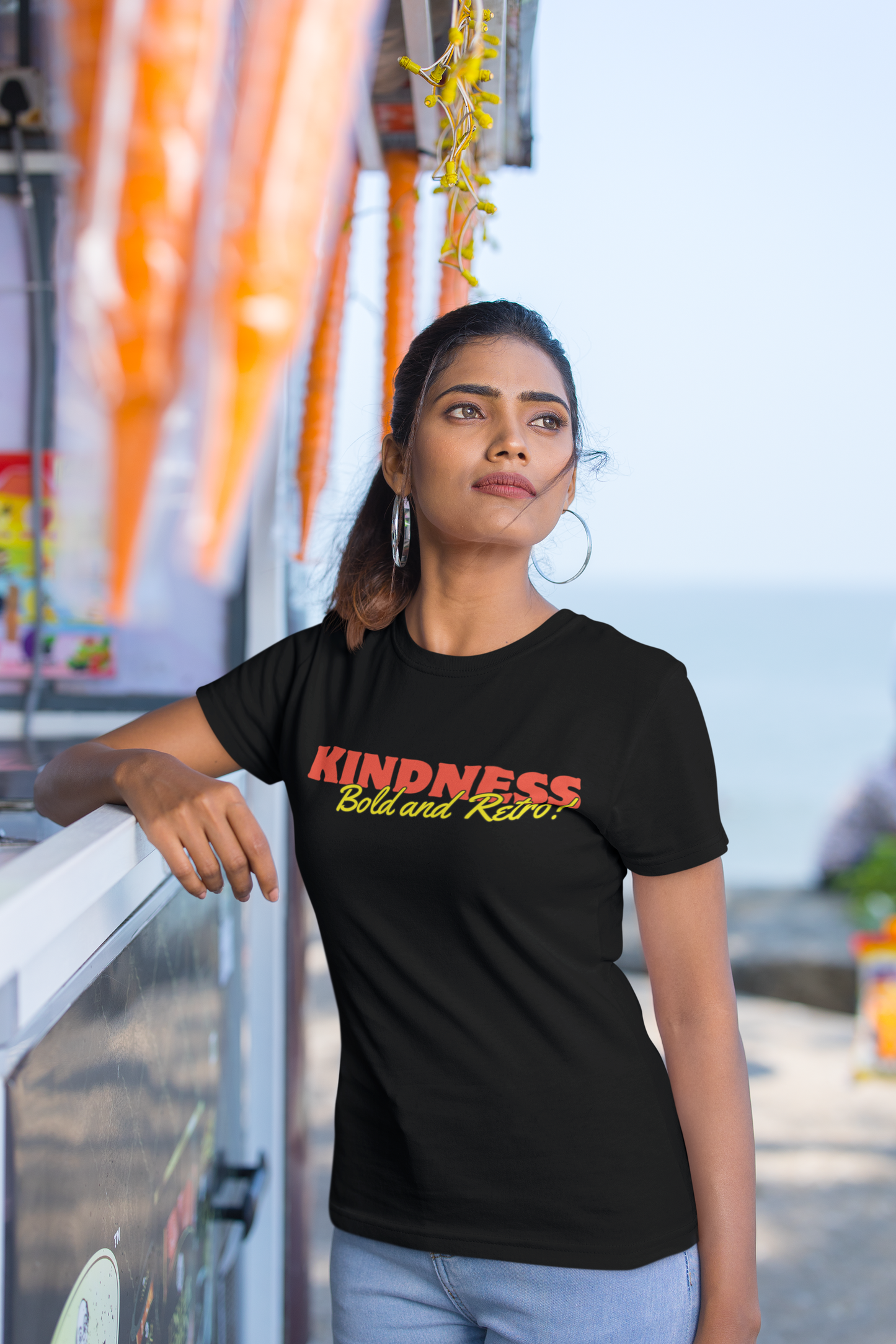 Women Kindness Bold and Retro Tee