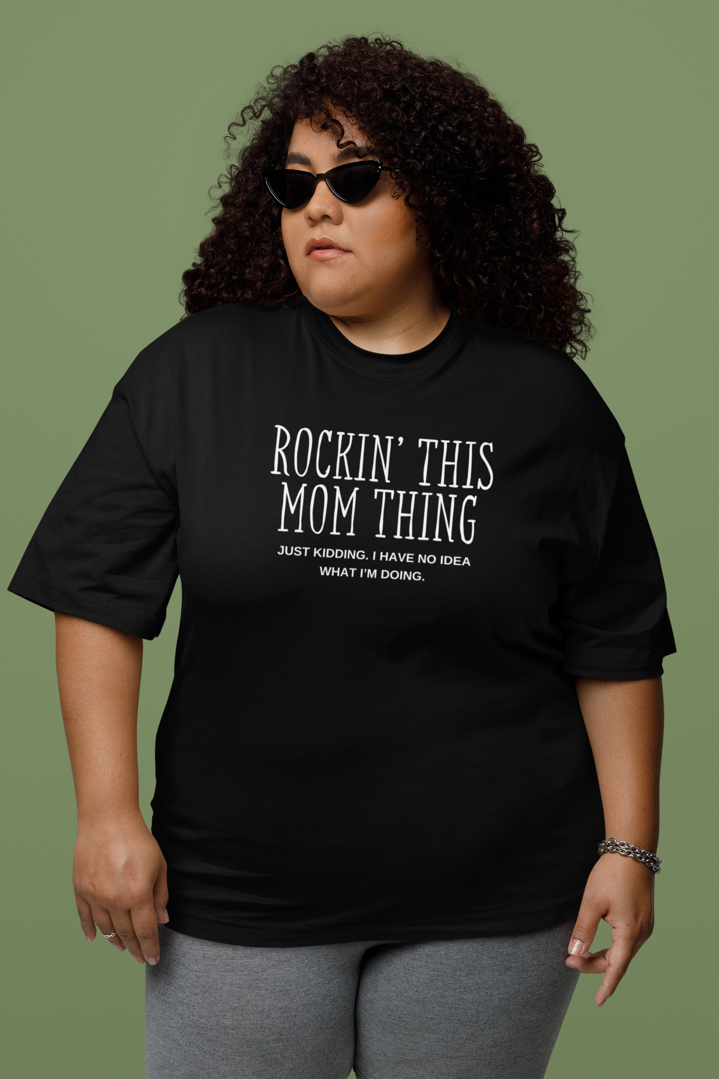 Women Rockin' This Mom Thing Tee