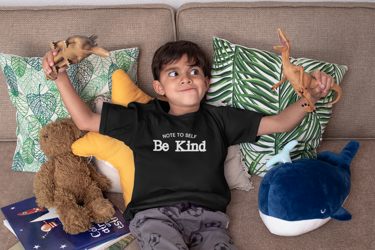 Youth Note to Self Be Kind Tee