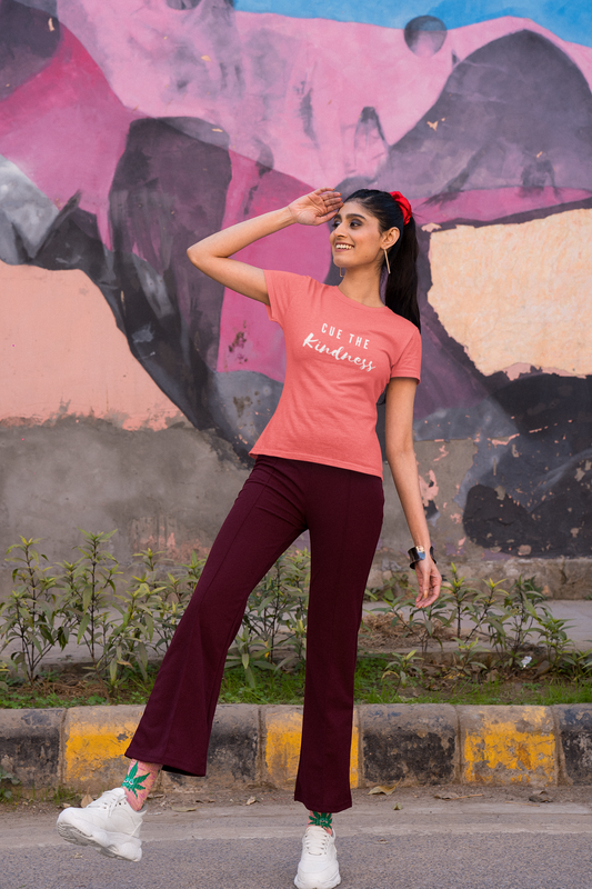 Women Cue the Kindness Tee