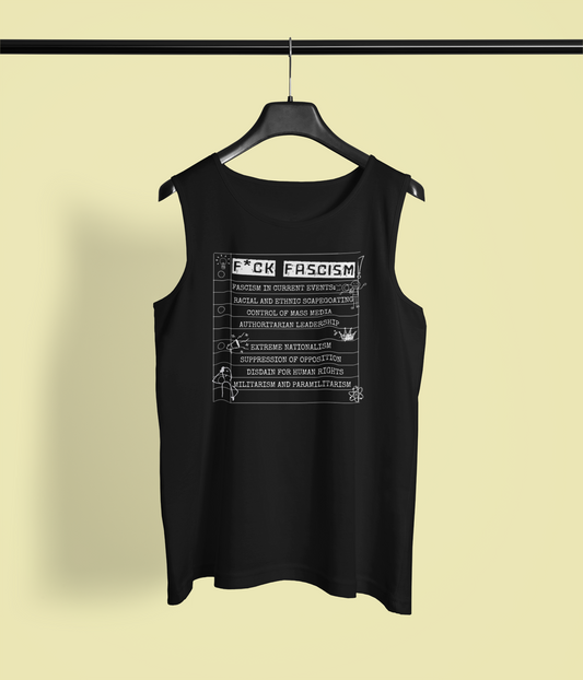 Men Anti Fascism Tank