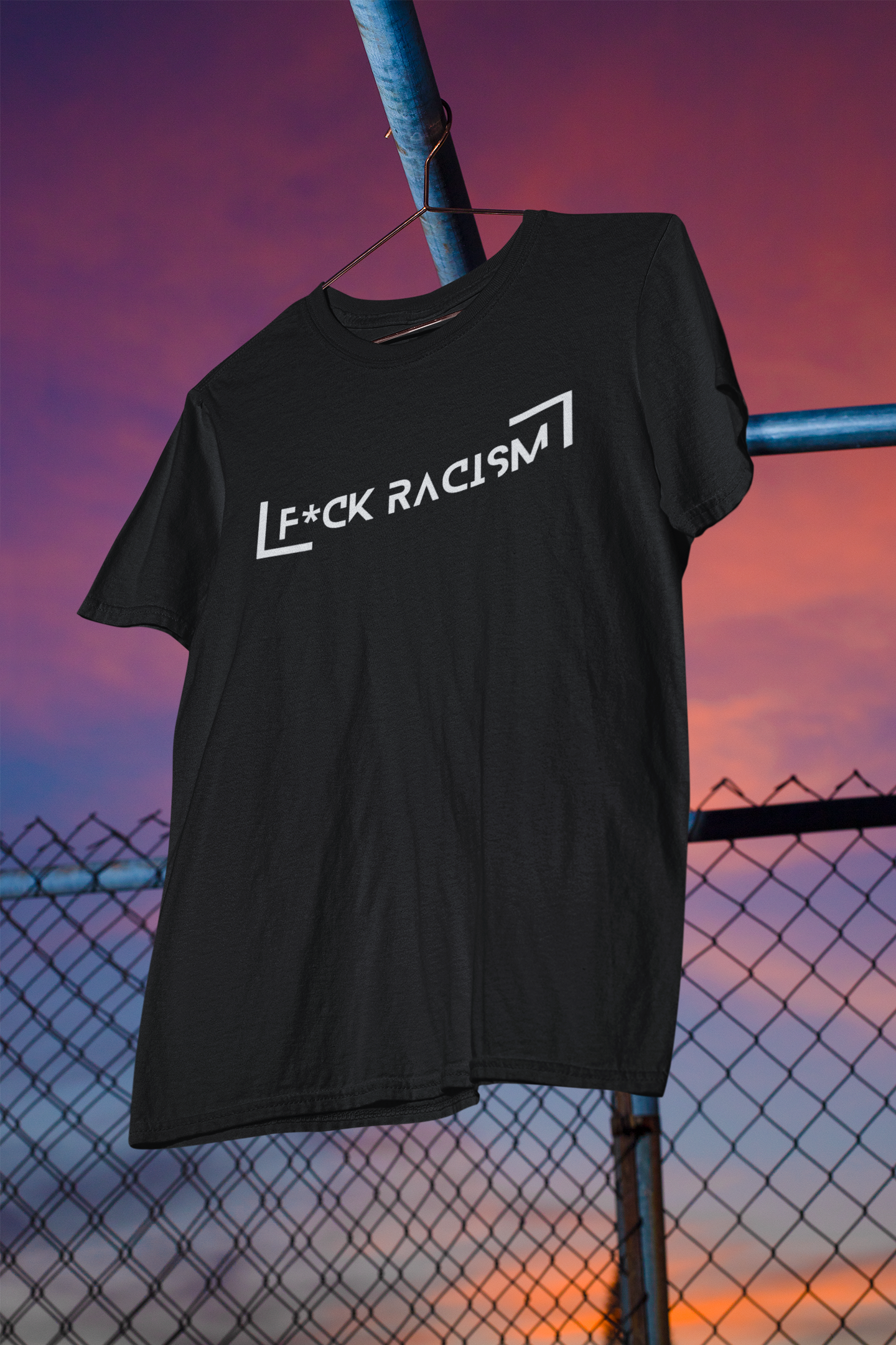Men F*CK RACISM Tee