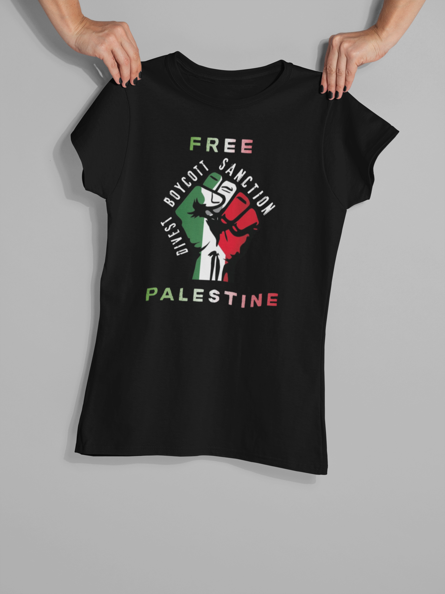 Women Free Palestine Tee