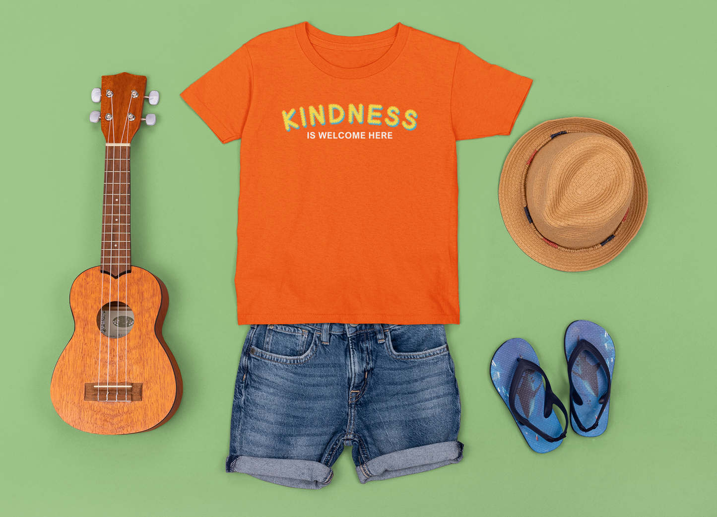 Youth Kindness is Welcome Here Tee