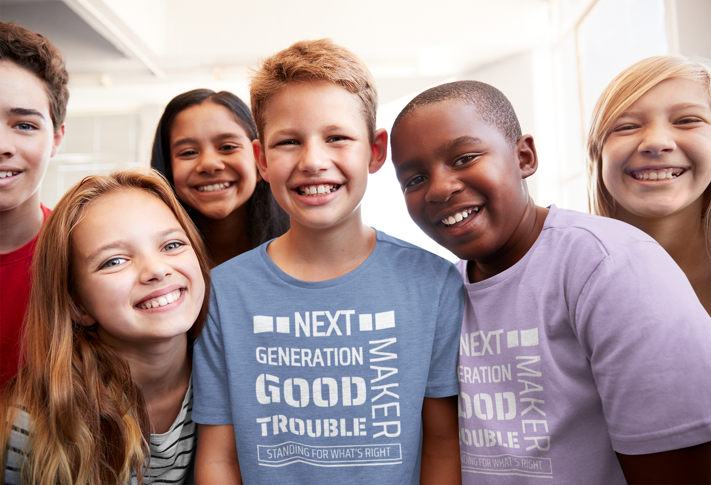 Youth Next Generation Good Trouble Maker Tee